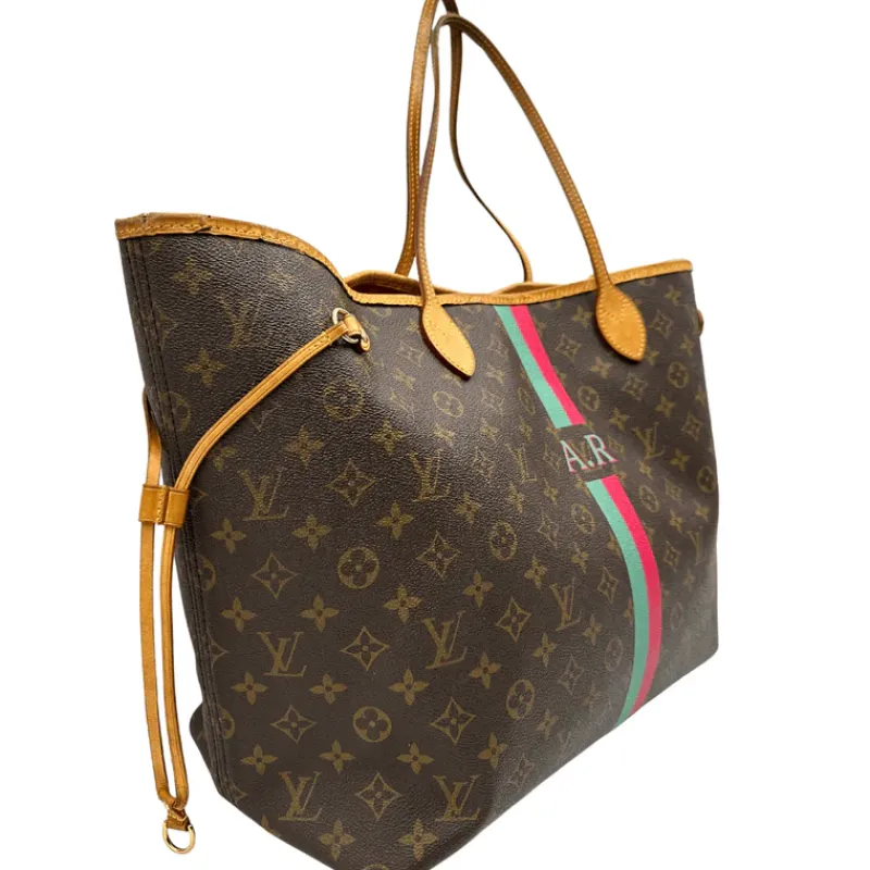 Borse A Spalla>Louis Vuitton Neverfull GM personalizzata