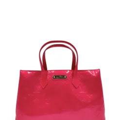 Borse A Mano>Louis Vuitton LV Wilshire vernis fucsia
