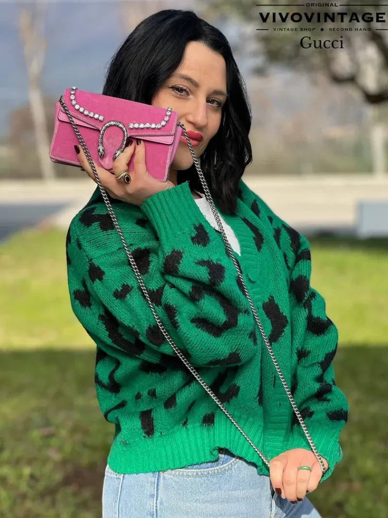 Borse A Tracolla>Gucci Mini Dionysus velvet