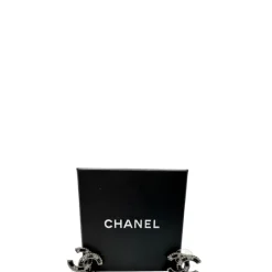 Gioielli>Chanel Orecchini strass neri