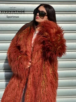Abbigliamento>Sportmax Pelliccia sintetica TG 40