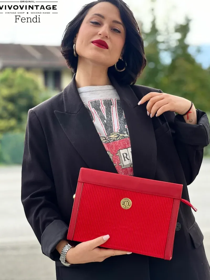 Pochette E Mini Bags|Borse A Mano>Fendi Pochette vintage