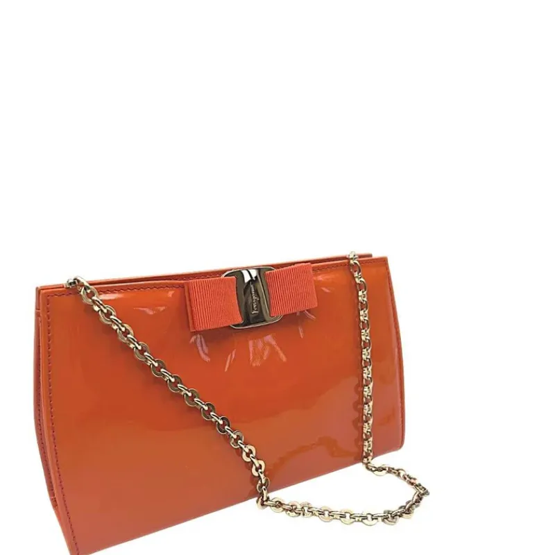 Pochette E Mini Bags|Borse A Spalla>Salvatore Ferragamo Pochette Ferragamo vernis