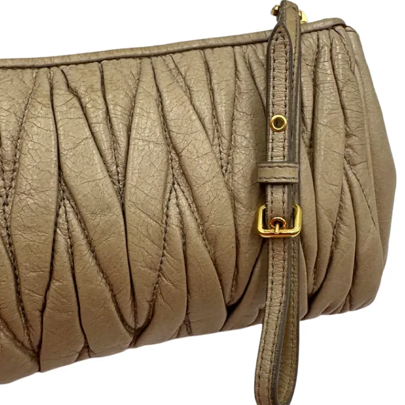 Pochette E Mini Bags|Borse A Mano>Miu Miu Pochette Gaufré