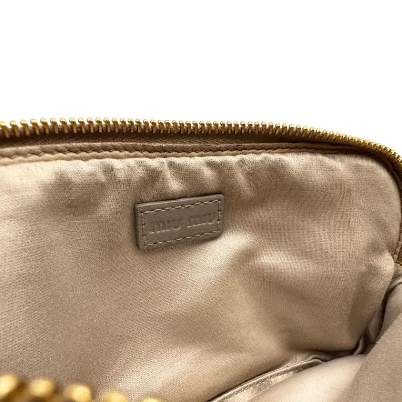 Pochette E Mini Bags|Borse A Mano>Miu Miu Pochette gaufré