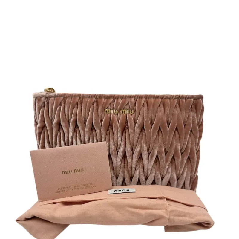 Pochette E Mini Bags|Borse A Mano>Miu Miu Pochette velvet