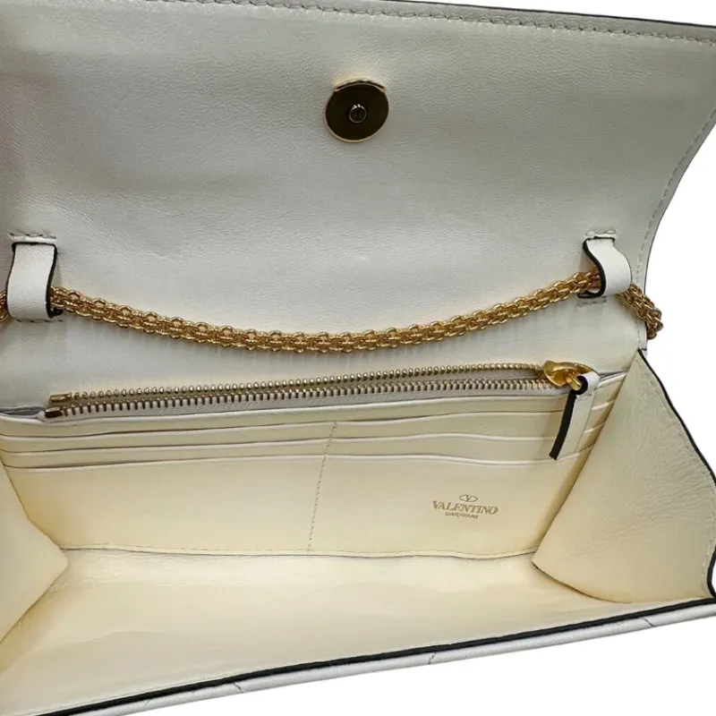Borse A Tracolla>Valentino Garavani Pochette Roman Stud