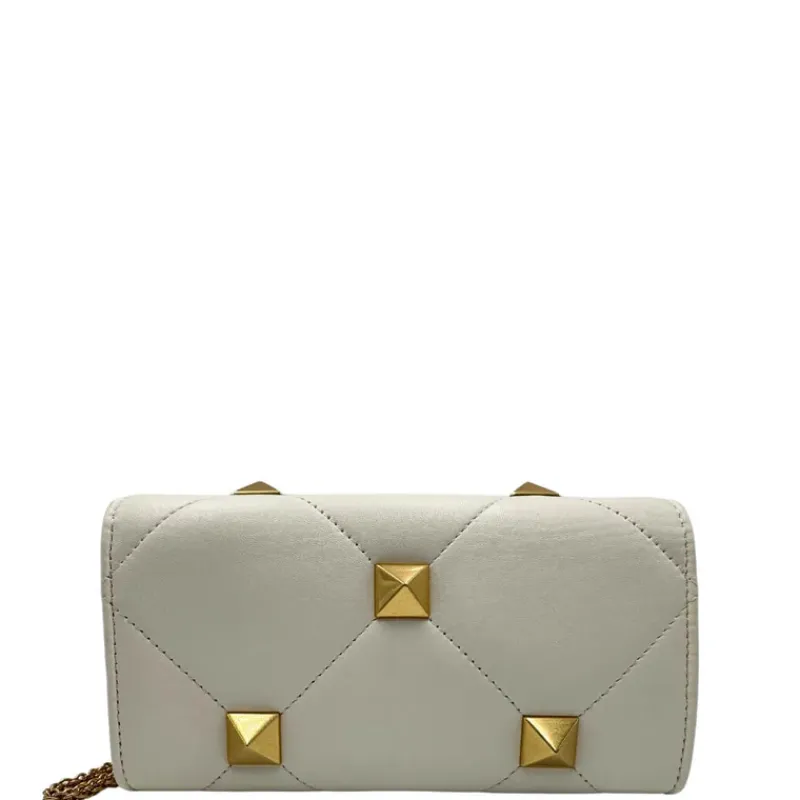 Borse A Tracolla>Valentino Garavani Pochette Roman Stud