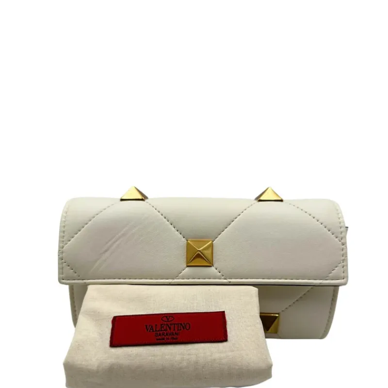 Borse A Tracolla>Valentino Garavani Pochette Roman Stud