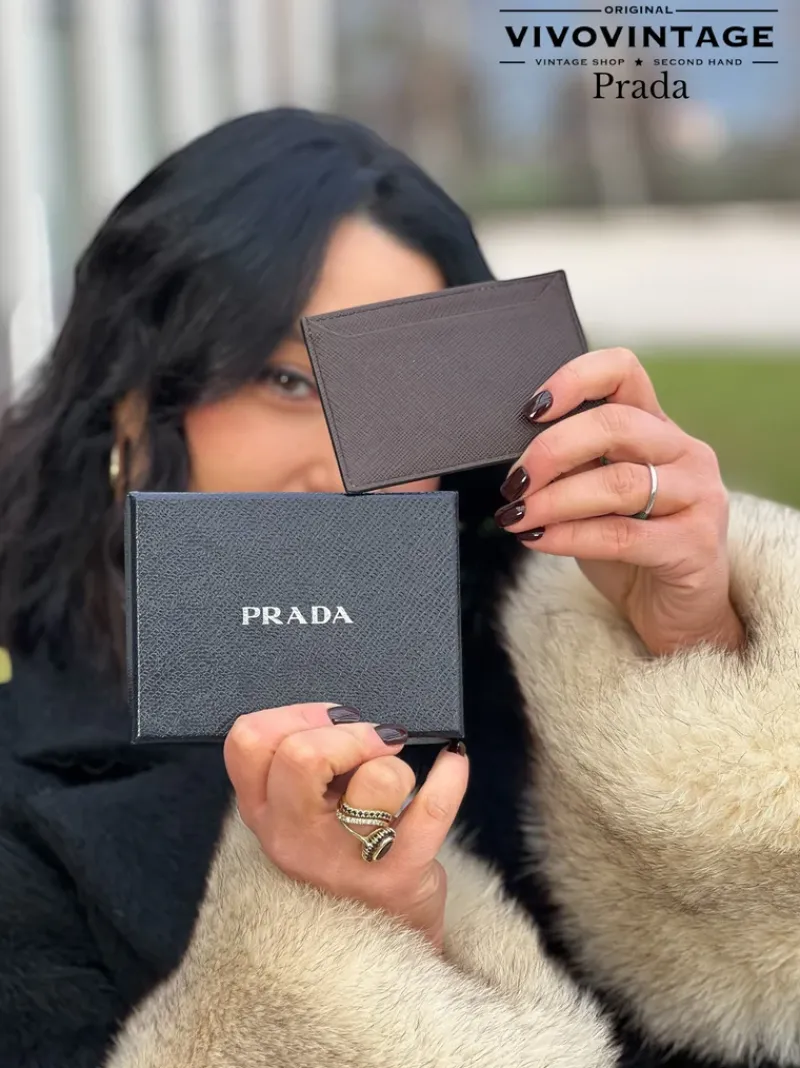 Portafogli>Prada Portacarte