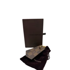 Portachiavi E Charm Per Borse>Louis Vuitton Portachiavi Damier ébène