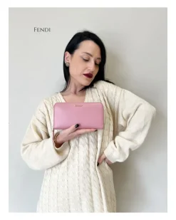 Portafogli>Fendi Portafoglio rosa
