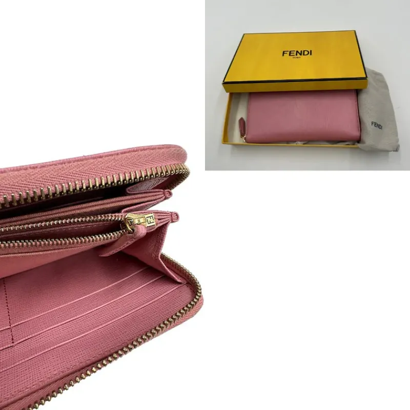 Portafogli>Fendi Portafoglio rosa