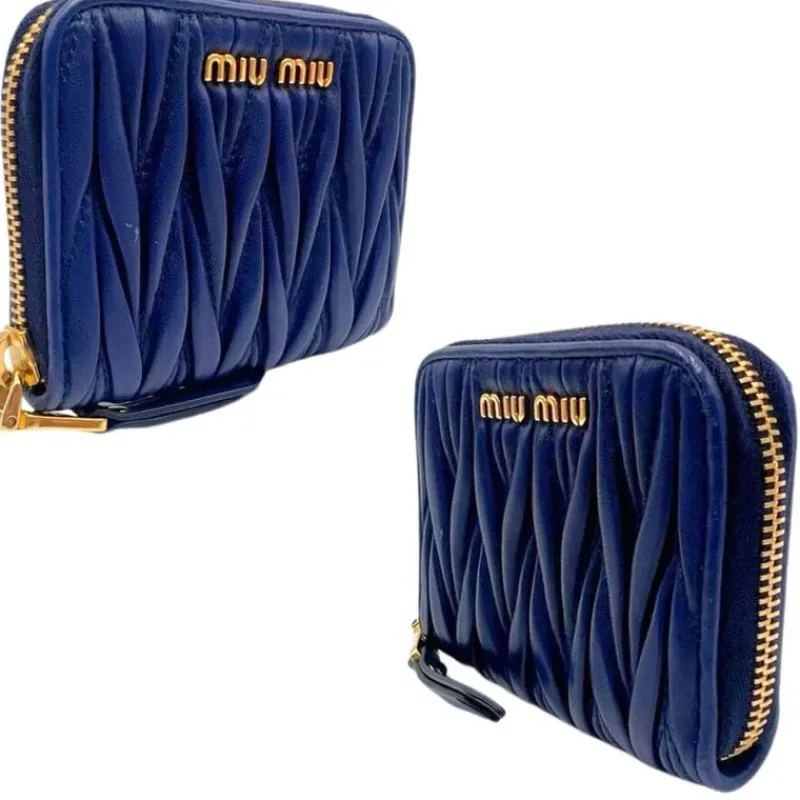 Portafogli>Miu Miu Portafoglio gaufré