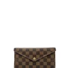 Portafogli>Louis Vuitton Portafoglio Sarah Damier Ébène
