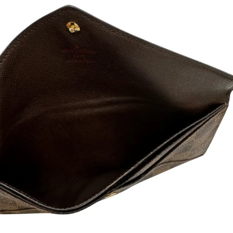 Portafogli>Louis Vuitton Portafoglio Sarah Damier Ébène