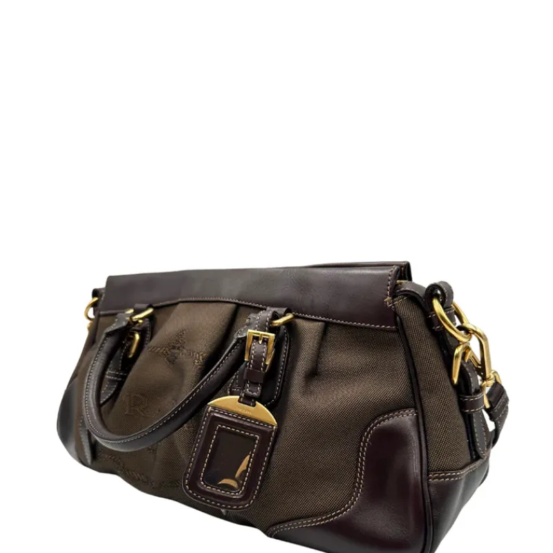 Borse A Tracolla|Borse A Mano>Prada satchel jacquard