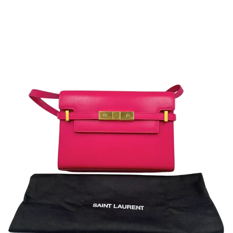 Borse A Spalla>Yves Saint Laurent Sac Manhattan YSL