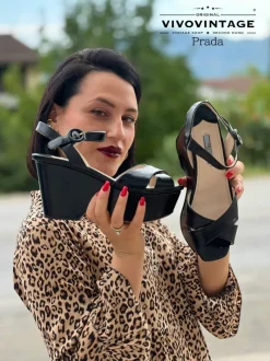 Scarpe>Prada Sandali con plateau n 38