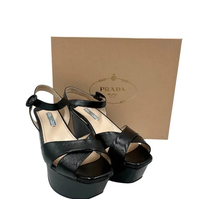 Scarpe>Prada Sandali con plateau n 38