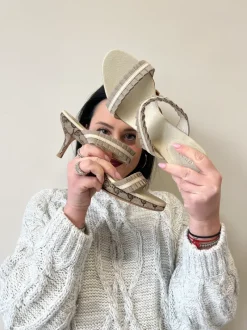 Scarpe>Gucci Sandalo GG Supreme 37