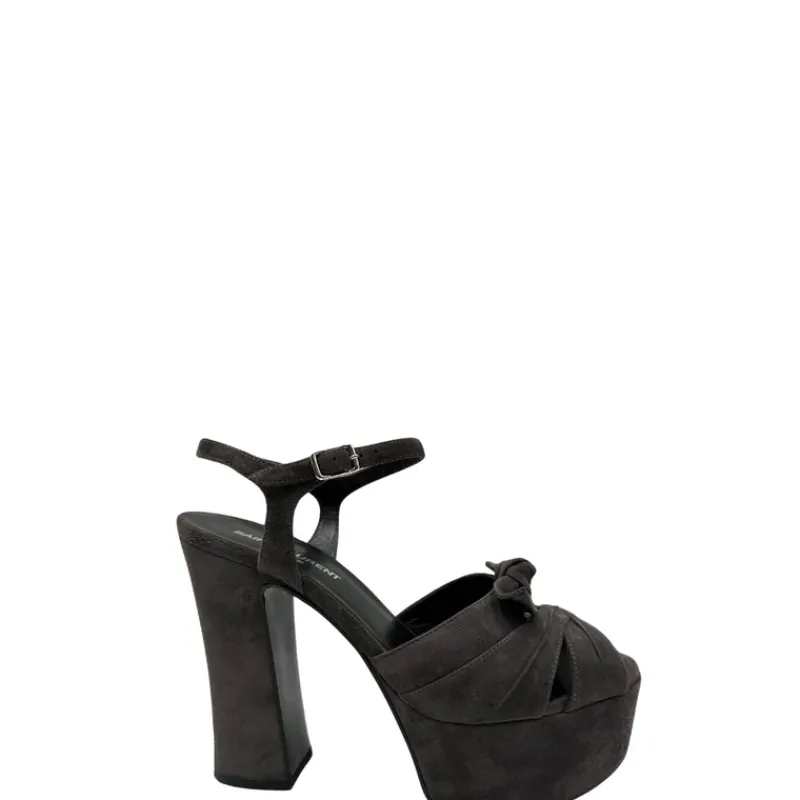 Scarpe>Yves Saint Laurent Sandalo scamosciato 36,5