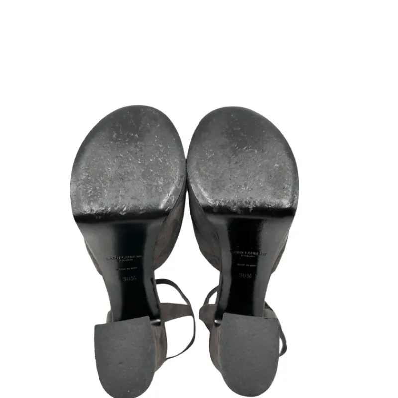 Scarpe>Yves Saint Laurent Sandalo scamosciato 36,5