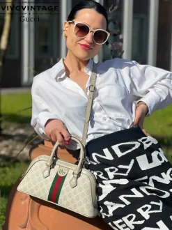 Borse A Tracolla|Borse A Mano>Gucci Satchel Ophidia