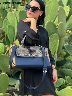 Borse A Tracolla|Borse A Mano>Salvatore Ferragamo Satchel Sofia