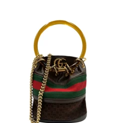 Secchielli|Borse A Tracolla>Gucci Secchiello Marmont Chain Bucket small
