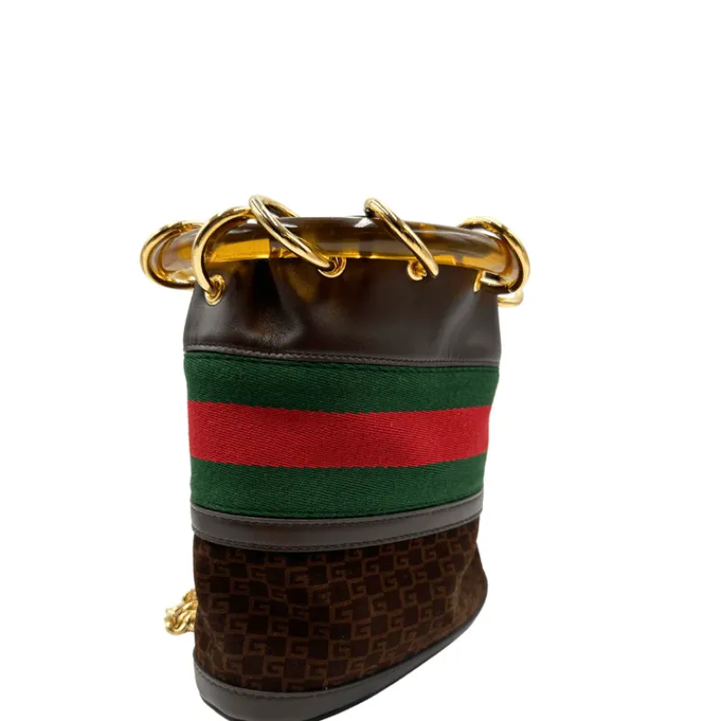 Secchielli|Borse A Tracolla>Gucci Secchiello Marmont Chain Bucket small