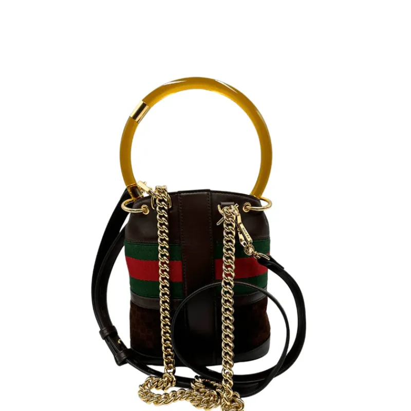Secchielli|Borse A Tracolla>Gucci Secchiello Marmont Chain Bucket small