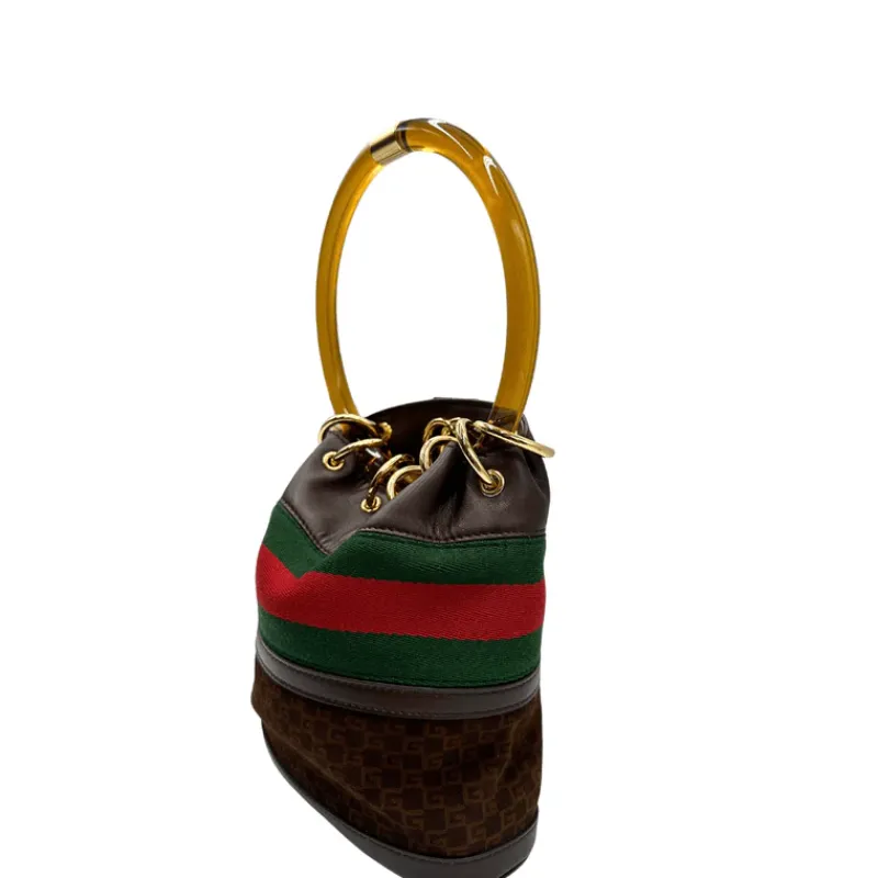 Secchielli|Borse A Tracolla>Gucci Secchiello Marmont Chain Bucket small