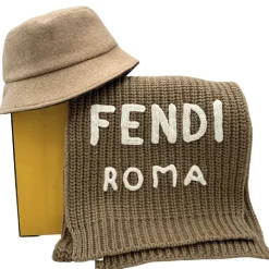 Cappelli|Foulard, Sciarpe E Bandeau>Fendi Set cappello e sciarpa