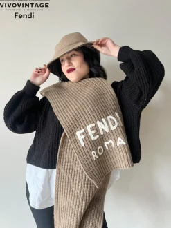 Cappelli|Foulard, Sciarpe E Bandeau>Fendi Set cappello e sciarpa
