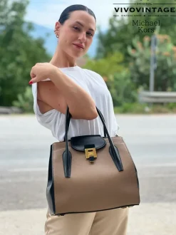 Borse A Spalla>Michael Kors Shopper Bancroft