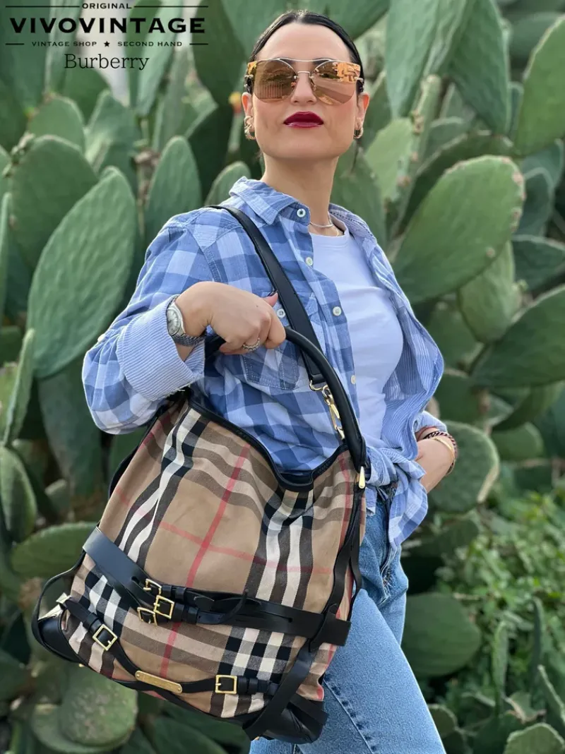 Borse A Tracolla|Borse A Mano>Burberry Shopper con tracolla