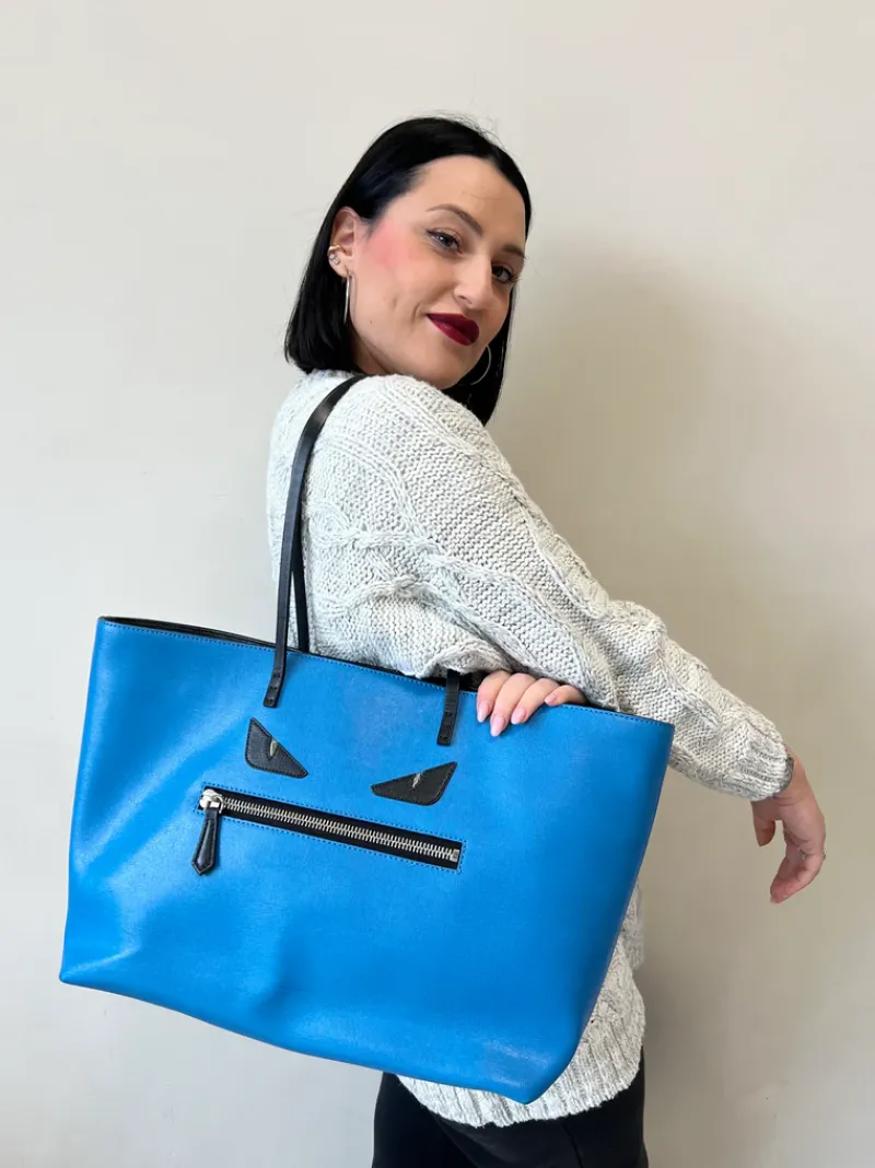 Borse A Spalla>Fendi Shopper Monster