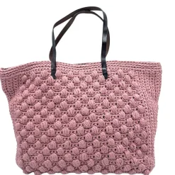 Borse A Spalla>Fendi Shopper uncinetto