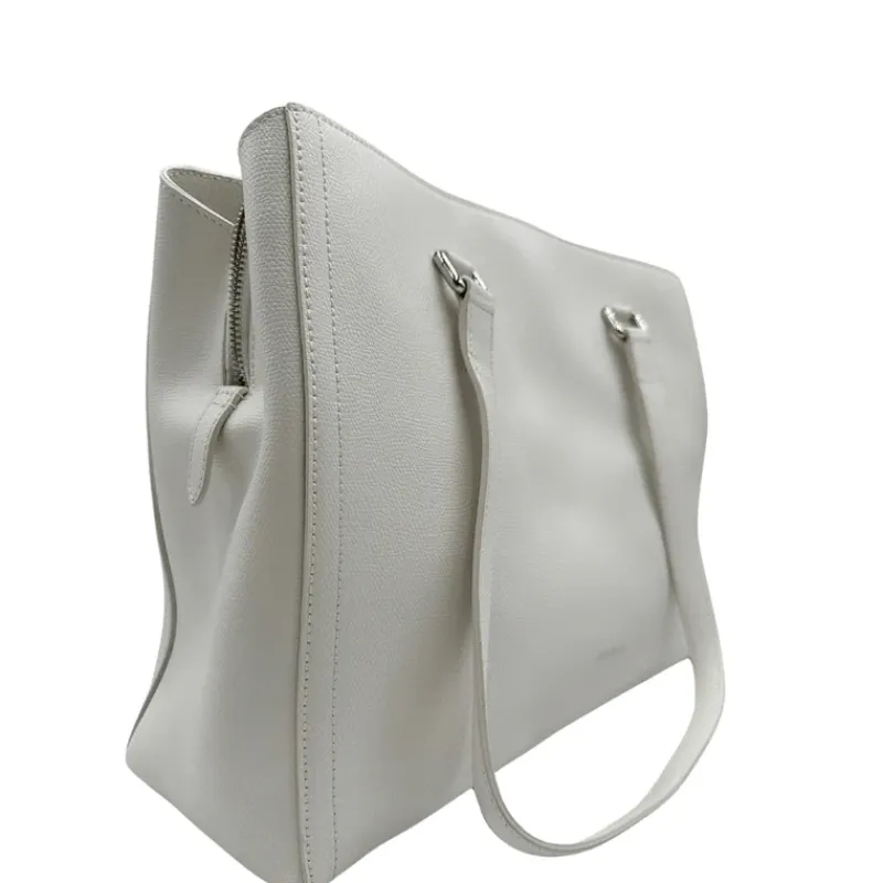 Borse A Spalla>Furla Shopper bianca
