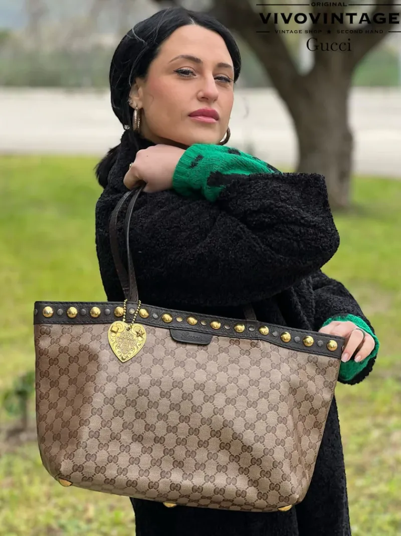 Borse A Spalla>Gucci Shopper Crystal