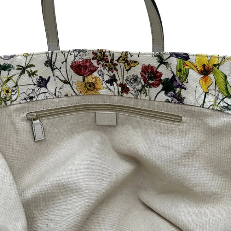Borse A Spalla>Gucci Shopper Flora