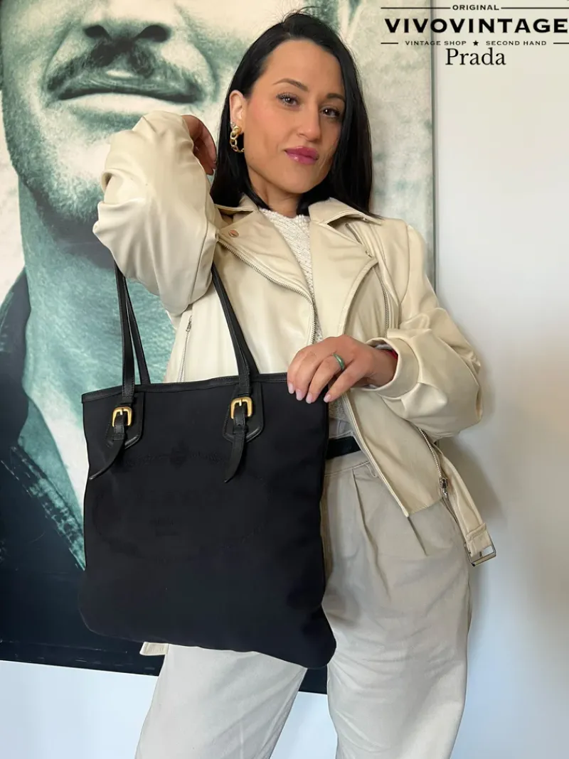 Borse A Spalla>Prada Shopper Jacquard