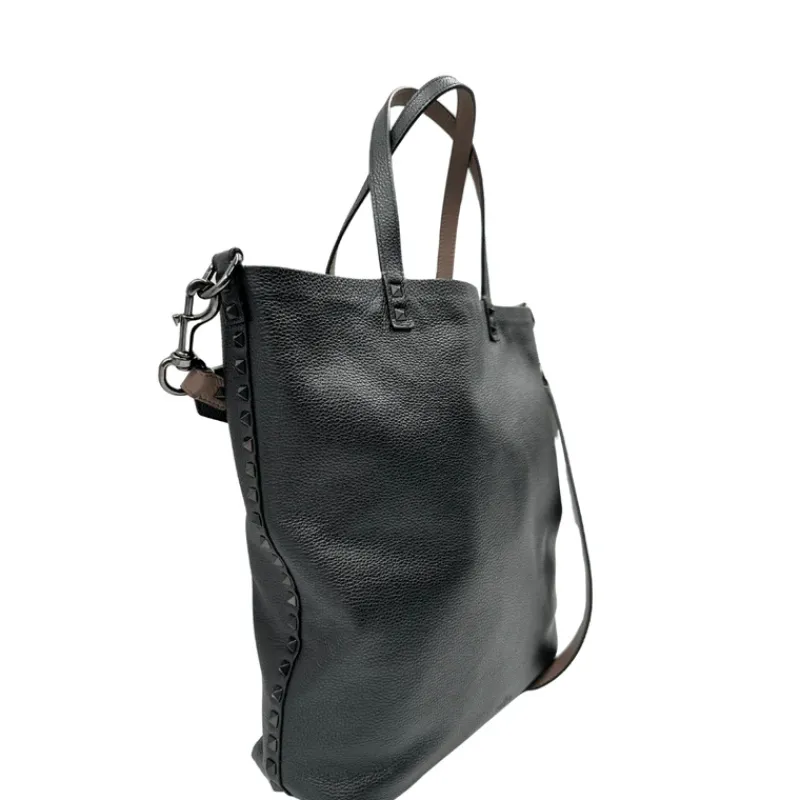 Borse A Tracolla|Borse A Mano>Valentino Garavani Shopper Rockstud Double Face VG