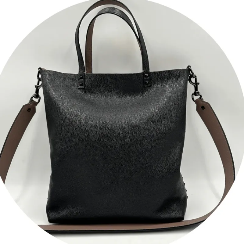 Borse A Tracolla|Borse A Mano>Valentino Garavani Shopper Rockstud Double Face VG