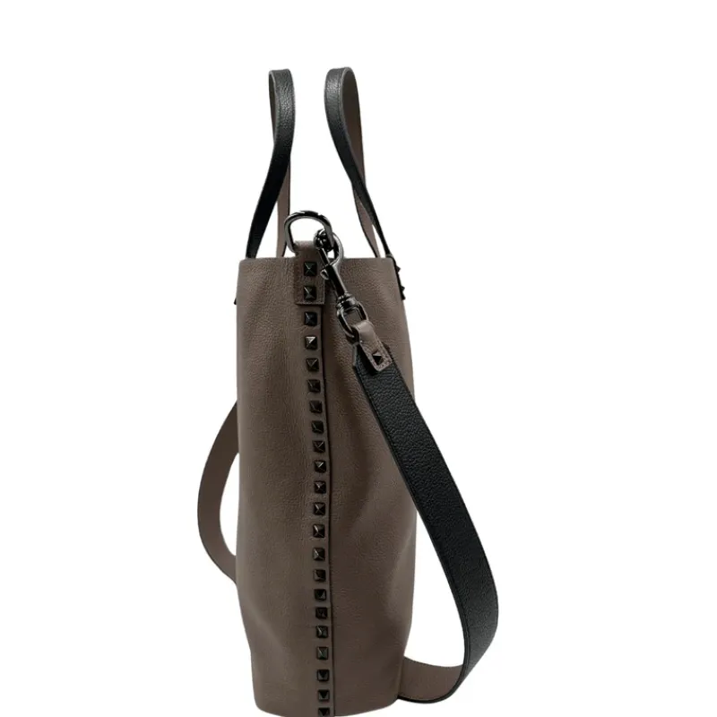 Borse A Tracolla|Borse A Mano>Valentino Garavani Shopper Rockstud Double Face VG