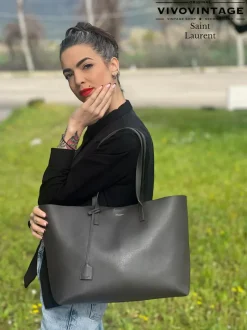 Borse A Spalla>Yves Saint Laurent Shopper Saint Laurent