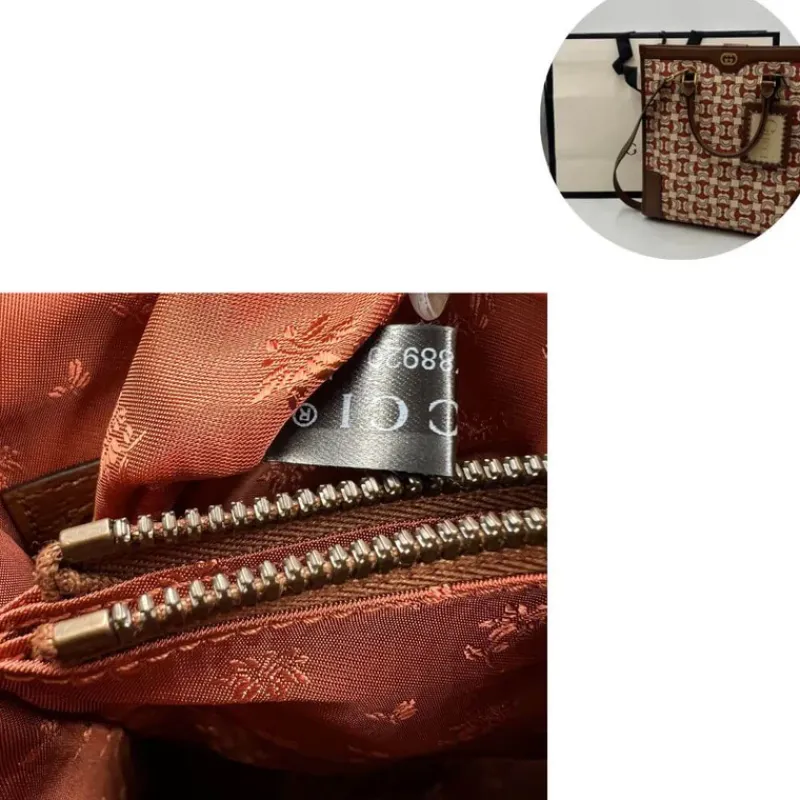 Borse A Tracolla|Borse A Mano>Gucci Shopping Jacquard Morsetto