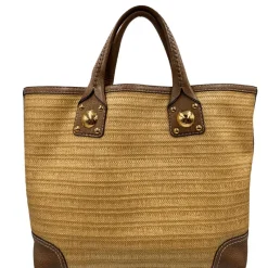 Borse A Spalla>Gucci Shopping rafia