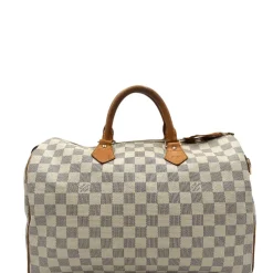 Bauletti|Borse A Mano>Louis Vuitton Speedy 35 Damier Azur